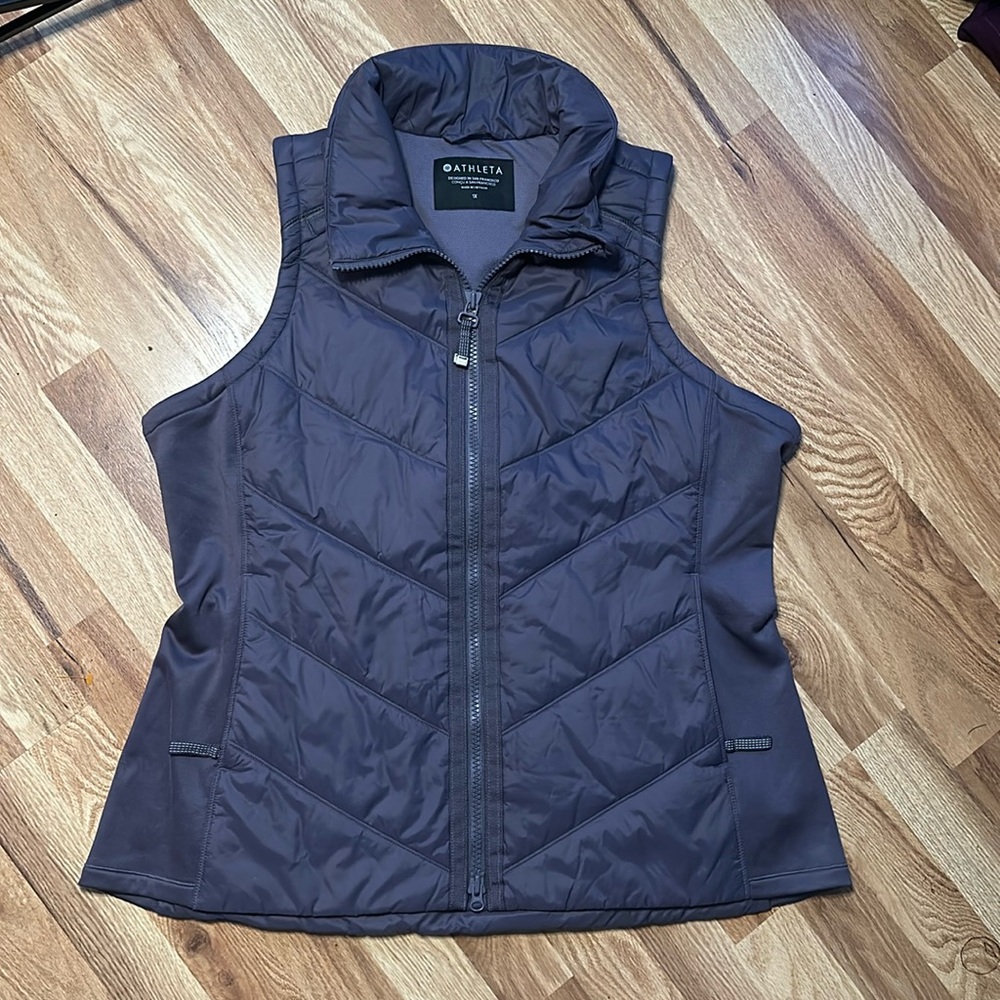 Athleta Rockridge zip up vest size 1X